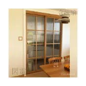 (店+)新品門 推拉門 穀倉門 多款式尺寸 多用途門 日式推拉門原木移門簡約屏風定製隔斷墻廚房客廳弔門長虹玻璃隔斷