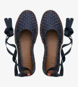 havaianas 哈瓦士 巴西人字拖 女款 Origine Slim Velvet Espadrilles 綁帶便鞋 點點 懶人鞋 帆布鞋＊夏日微風＊｜領券9折｜換季推薦⚡海邊玩水 夏天｜APP下單最高再賺22%點數