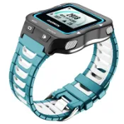 千織屋 佳明Garmin Forerunner 920XT 錶帶 雙色矽膠錶帶 時尚 休閒 透氣錶帶 替換腕帶