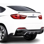 M performance BMW X6 F16 原廠 碳纖維後下擾流 碳纖維後下巴【YGAUTO】