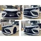 小亞-全新TOYOTA CAMRY 8 8代 8.5代 2018- 18 19 GR版 前大包 前保桿 含前下巴 素材