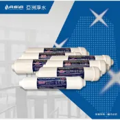 【亞洲淨水】快拆KT型一般五道RO純水機用套裝濾心組（不含RO膜）【贈測試液】