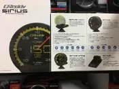 ★JAY Meter - TEC★ GReddy TRUST SIRIUS HUD 水溫 油溫 油壓 渦輪 燃壓 電壓