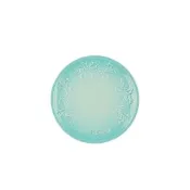【Le Creuset】瓷器歡樂耶誕圓盤19cm(薄荷綠)