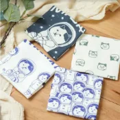菲斯質感生活購物 日本製貓咪紗布手帕 25x25cm 純棉紗布巾 手巾 手帕 小方巾 擦手巾 吸水巾 - 日本製 手帕 貓咪紗布手帕 方巾 擦手巾 吸水巾 25x25cm 純棉紗布巾 手巾