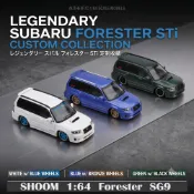 Shoom 1:64 Subaru Forester SG9 模型車 速霸陸森林人XT STI Impreza底盤SUV