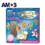 【百利市購物中心】【AMOS 阿摩司】韓國原裝 10色創意風鈴主題玻璃彩繪膠