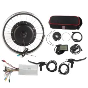 【Lixada】後輪電動自行車改裝套件 48V 1000W 驅動 20 英寸電機 LCD S866 顯示功率輔助傳感器