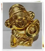 (公仔) Q版財神爺存錢筒 高14cm