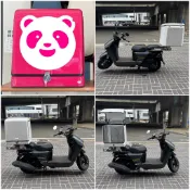B02機車後箱 （長51cm寬50cm高54cm）機車尾箱 機車行放箱  外送箱 置物箱 披薩箱 物流箱 工作箱 寵物箱