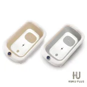 酷咕鴨 KUKU PLUS豪華型感溫摺疊浴盆45L(嬰兒澡盆)