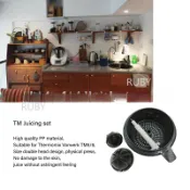 適配 Thermomix TM5/6 榨汁套裝 美善品配件 橙汁榨汁器 小美機