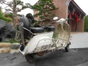 賞圖 ~ 1971年偉士牌 VESPA 90cc 圓表 !正牌