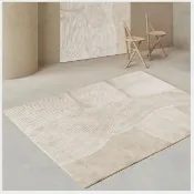 【JEN】北歐加厚仿羊絨長毛地毯地墊防滑墊120*160cm(FYR0108)