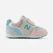 (店+)【NEW BALANCE】預購 日本 New Balance 996 童鞋 小童12-16.5 魔鬼氈學步鞋 粉藍