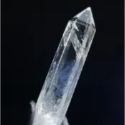(店+)No.17 藍針白水晶柱 藍針水晶柱 天使的羽毛 藍針柱 92.7*22.6 mm 白水晶柱