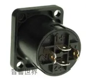 音響世界二館：Neutrik NL4MP 4Pin喇叭Speakon母座