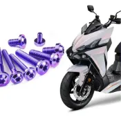 (店+) JC-MOTO DRG2 鈦螺絲 鈦合金螺絲 全車螺絲 龍二 碟盤螺絲 鐵板牙 車殼螺絲 64鈦【飛碟 寶藍】