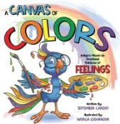 【三民網路書店】A Canvas Of Colors: Indigo's Mixed-Up Emotional Rainbow Of FEELINGS 作者：September Cardiff