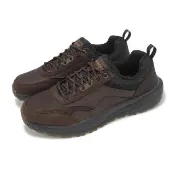 【SKECHERS】休閒鞋 Slade Ultra-Peralto 男鞋 棕 黑 皮革 抓地 支撐 運動鞋(210925-RDBR)