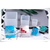 ☆荳荳龍~DIY手作黏土☆ 正方體 硅膠模具 水晶膠模具 滴膠模 環氧樹脂UV膠模具