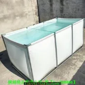 【免運可開統編】帆布魚池防水布支架養魚水箱游泳池水池蓄水戶外刮布養殖家用加厚