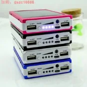 【75折下殺】太陽能露營噔移動點源20000mAh 鋁 solar power bank 充點寶