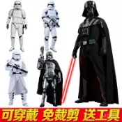 🔥星球大戰黑武士暴風兵白兵1:1可穿盔甲頭盔EVA模型服裝cos道具