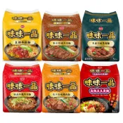 【味丹】味味一品 極品紅燒牛肉麵/原汁珍味爌肉麵/原汁珍味牛肉麵/天香川味牛肉麵/皇朝牛筋麵/麻辣臭豆腐麵 3入4袋/箱