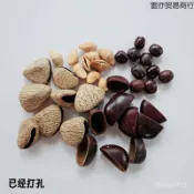 手搖鈴 黑果串鈴 音療冥想 音療樂器 冥想 瑜伽 打坐 沙鈴 天然果殻風鈴手工材料包印尼果實音束搖鈴鐺瑜伽冥想音療樂器