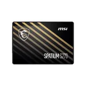 (店+)【MSI 微星】SPATIUM S270 240GB SSD硬碟(2.5吋/SATA/讀:500M/寫:450M/TLC/五年保)