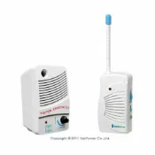 悅適影音教學導覽用品 VA-03 無線來客報知器/無線子機攜帶方便距離約100米/迎賓器/雙向4種語音/紅外線感應/音量調整/台灣製造/一年保