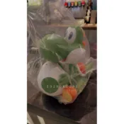 代購 超級瑪利歐x華納威秀聯名 耀西爆米花桶 全新現貨6/29剛拿到 限量一隻#super Mario#Yoshi#公仔