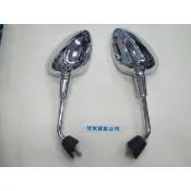旭東零件店...偉士牌 VESPA  ET8 LX GTS.衝刺 春天.LT 原廠 電鍍 後視鏡 後照鏡 車鏡 正正牙