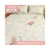 (店+)乳膠冰絲涼蓆墊 單人 雙人 加大 贈同款枕套 涼席 涼墊 遊戲墊 瑜珈墊 野餐墊 露營 乳膠墊 可水洗