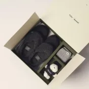 (店+)【NEW BALANCE】［現貨秒發⚡️］歐梵希韓國代購 韓國New Balance (× depound) Puflee V2毛毛穆勒鞋限量禮盒