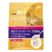(店+)【ASAHI 朝日】黃金膠原蛋白粉 金色加強版 50日份 378g