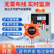 滿299. 獨立式可燃氣體報警器甲烷氧氣一氧化碳氨氣氯氣濃度泄漏檢測儀