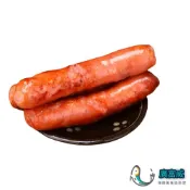 【廣富威】士林大香腸 美式香腸 台灣美食 夜市美食 香腸 (600g/兩條裝) 燒烤 烤肉 夜市 家常菜