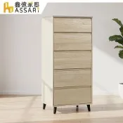 ASSARI-安琪2尺五斗櫃(寬61x深41x高126cm)