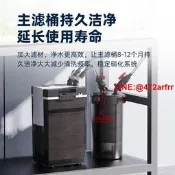 老漁匠魚缸前置過濾桶靜音無動力過濾器魚池凈水循環三合壹外置桶