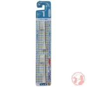 日本 阿卡將 HAPICA 超極細成人電動牙刷 備用替換2入 替換刷頭-三列軟毛BRT-1T