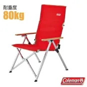 美國 Coleman 輕量化LAY戶外躺椅.露營椅.折疊椅_CM-26744 紅