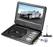 【婷婷屋】特價 NS-989 9.5吋TFT-LCD屏DVD + ATV 270°旋轉可攜式DVD播放器/機 液晶行動影