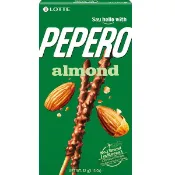 【康是美官方網購】LOTTE樂天 PEPERO杏仁巧克力棒