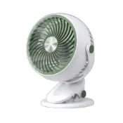 (店+)【R.H 獵戰】小風扇夾式娃娃車推車宿捨靜音大風力風扇 電量加強版 學生迷你充電持久續航桌麵床上小風扇