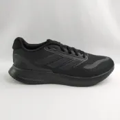 ADIDAS JH5184 RUNFALCON 5 WIDE 男慢跑鞋 寬楦 全黑 大尺碼【iSport愛運動】