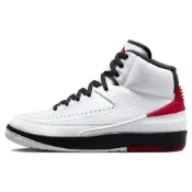 (店+)【Jordan】DX2454-106 Jordan Air Jordan 2 og chicago 芝加哥 高幫 復古籃球鞋 男款 白紅 2022復刻版 Air Jordan 鞋 Air Jordan 男鞋