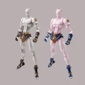 【甄選好禮】JOJO的奇妙冒險不滅鑽石殺手皇后Second白貓粉貓超像可動手辦