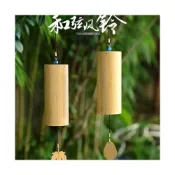 (店+)明明百貨    日式和絃風鈴療愈樂器空靈音陽臺庭院房間戶外竹風鈴掛飾古風